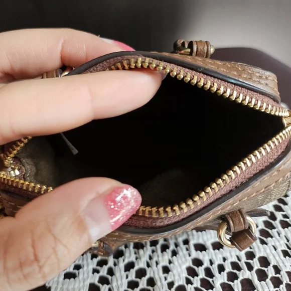 Coach Brown Bag Charm - Picture 6 of 8